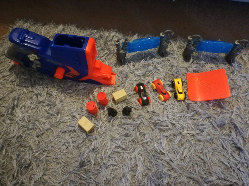 nerf car shooter